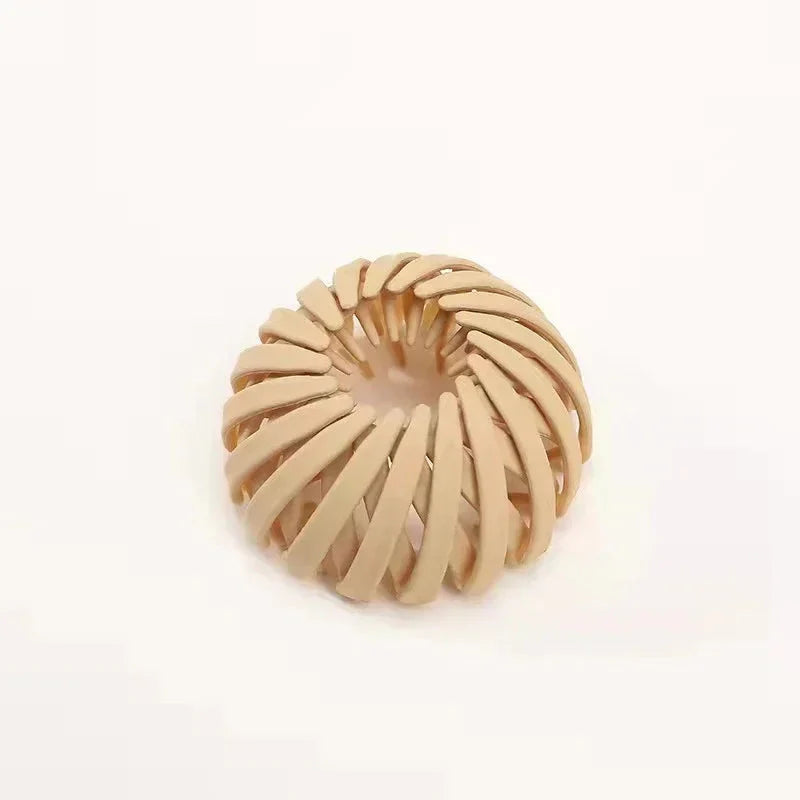 Bird Nest-Inspired Ponytail Hair Clip – Effortless Braiding Hairpin for Women