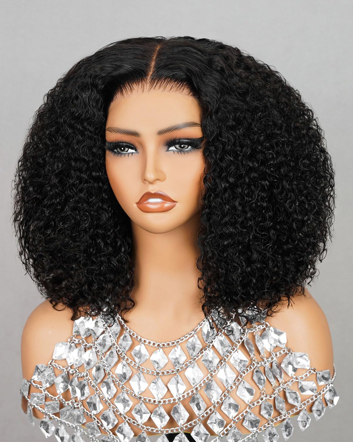 13X6 Glueless Wigs Human Hair Pre Plucked Pre Cut Upgraded Ear-To-Ear HD Lace Front Wigs Human Hair Glueless Wear and Go Drawstring Straight Frontal Wig with Tapes 220% Density 20 Inch