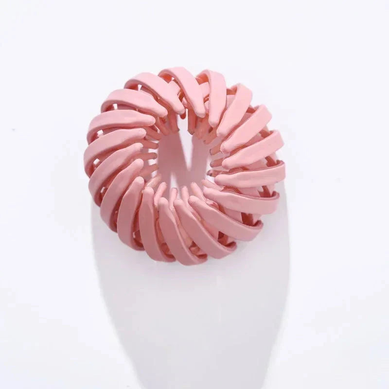 Bird Nest-Inspired Ponytail Hair Clip – Effortless Braiding Hairpin for Women