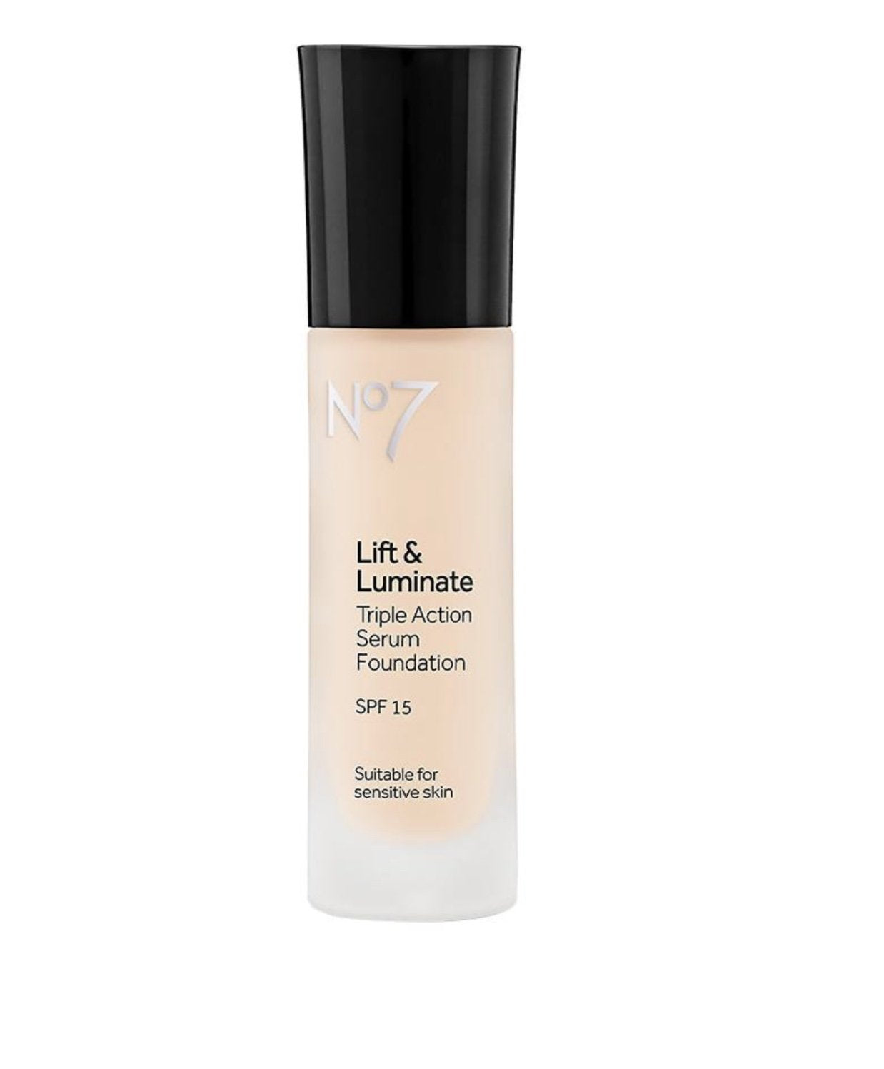 Lift & Luminate Triple Action Serum Foundation - Warm Ivory - Liquid Foundation Makeup with SPF 15 for Dewy, Glowy Base - Radiant Serum Foundation for Mature Skin (30Ml)