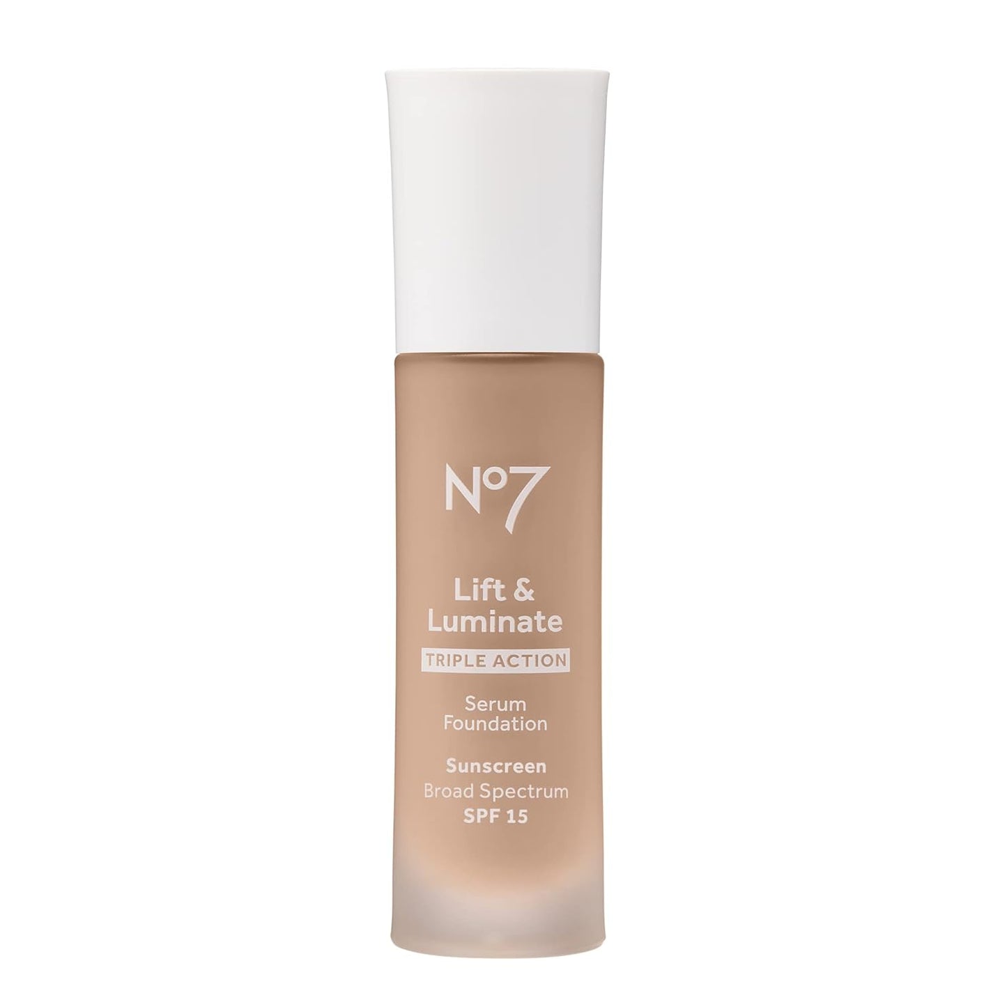 Lift & Luminate Triple Action Serum Foundation - Warm Ivory - Liquid Foundation Makeup with SPF 15 for Dewy, Glowy Base - Radiant Serum Foundation for Mature Skin (30Ml)