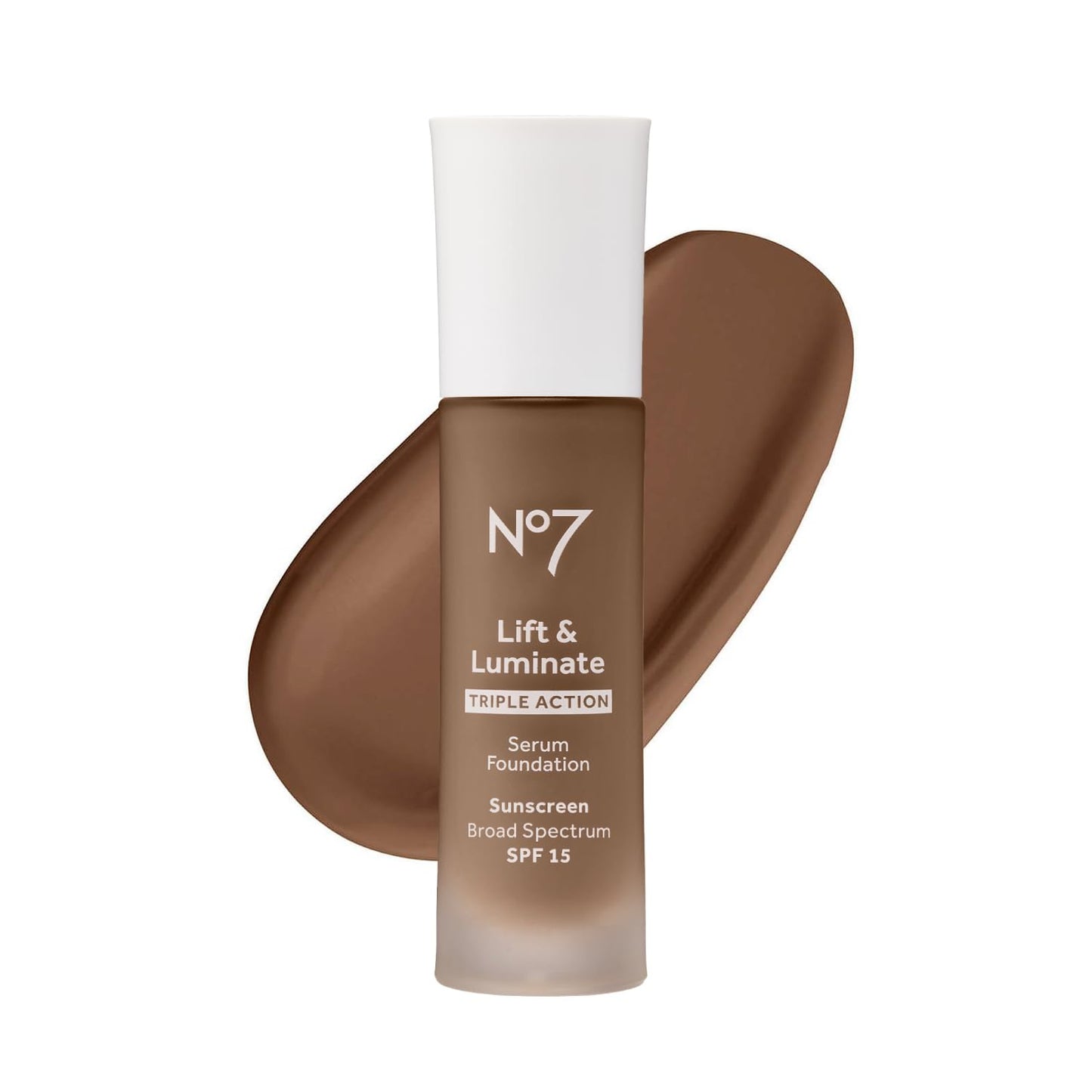 Lift & Luminate Triple Action Serum Foundation - Warm Ivory - Liquid Foundation Makeup with SPF 15 for Dewy, Glowy Base - Radiant Serum Foundation for Mature Skin (30Ml)