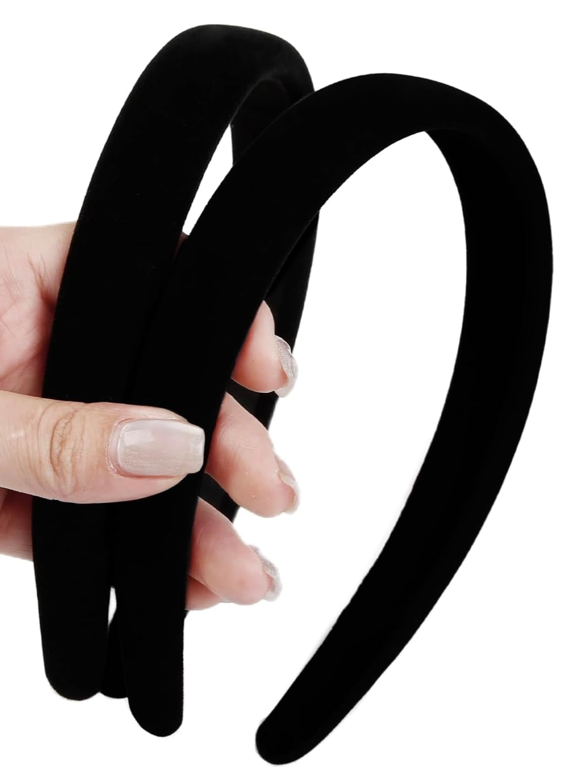 Headbands for Women Non Slip Trendy Headbands for Women’S Hair 1 Inch Wide Cute Headband for Girls, Fall Head Bands Elastic Hair Bands for Womens Fashion Accessories for Women 4PCS