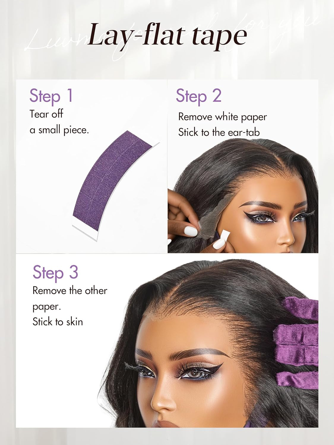 Naturemax™ 13X4 Loose Body Wave HD Lace Front Wigs Human Hair Pre Plucked 180% Density Frontal Wigs Human Hair for Women Glueless Wigs Flexi-Fit Drawstring Cap 24 Inches
