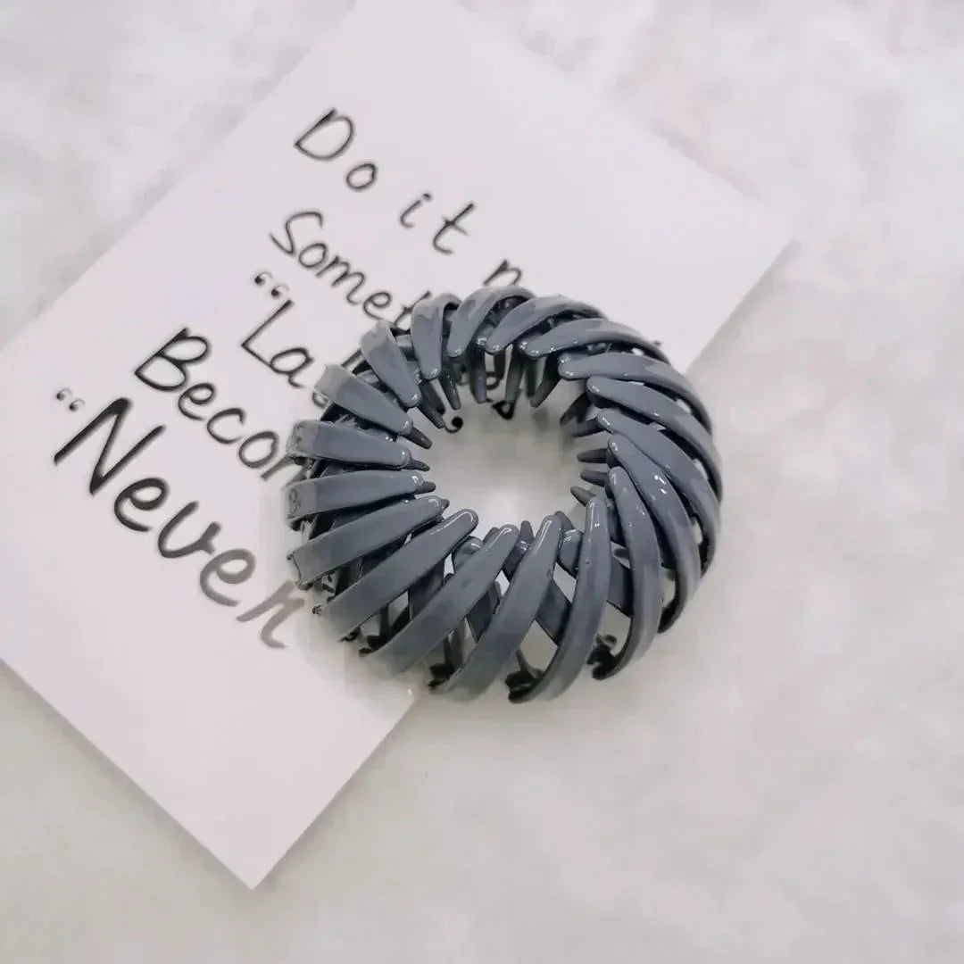 Bird Nest-Inspired Ponytail Hair Clip – Effortless Braiding Hairpin for Women
