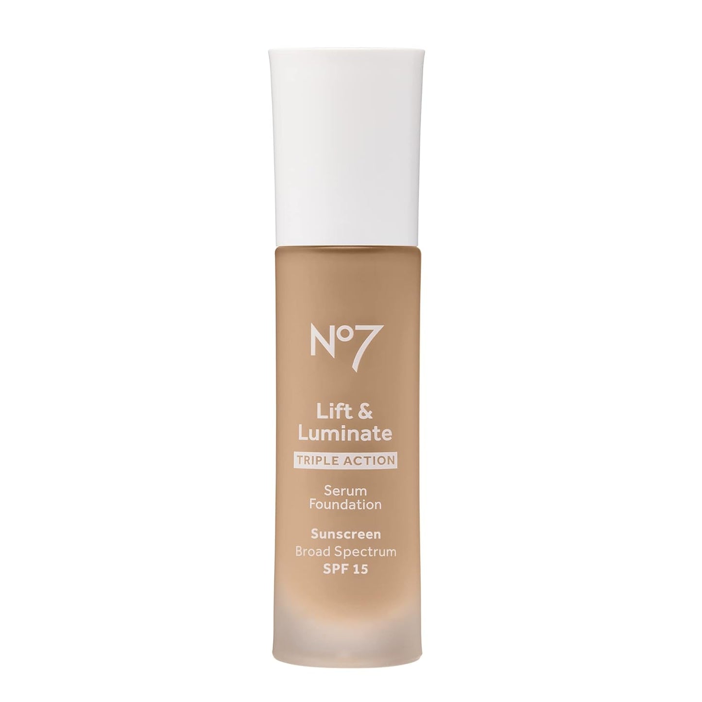 Lift & Luminate Triple Action Serum Foundation - Warm Ivory - Liquid Foundation Makeup with SPF 15 for Dewy, Glowy Base - Radiant Serum Foundation for Mature Skin (30Ml)