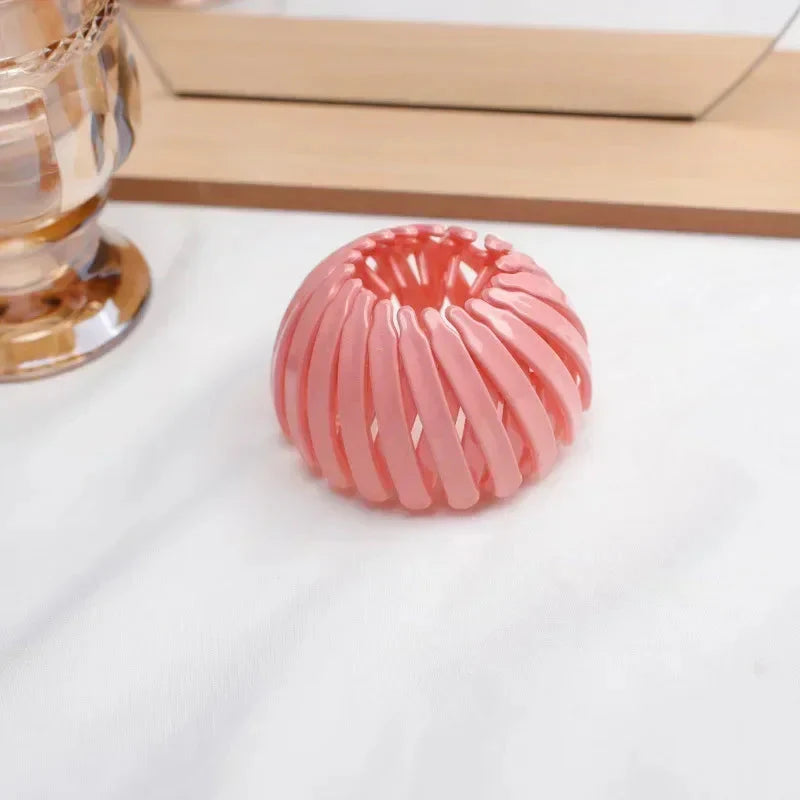 Bird Nest-Inspired Ponytail Hair Clip – Effortless Braiding Hairpin for Women