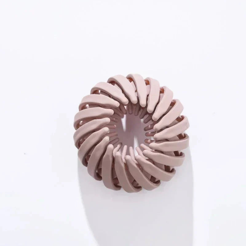 Bird Nest-Inspired Ponytail Hair Clip – Effortless Braiding Hairpin for Women