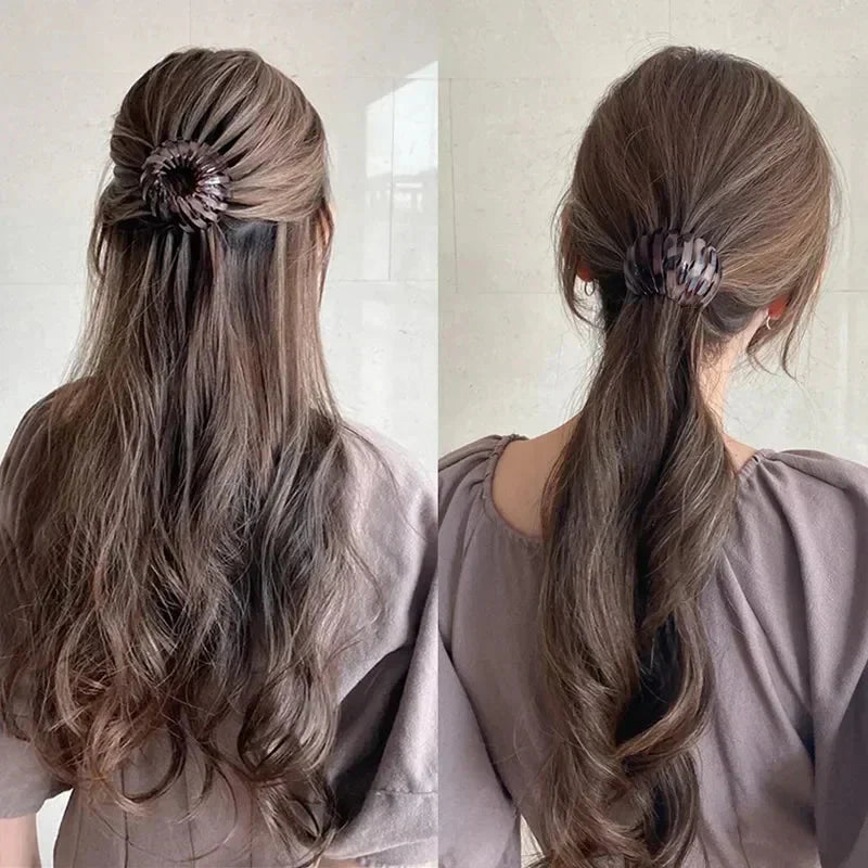 Bird Nest-Inspired Ponytail Hair Clip – Effortless Braiding Hairpin for Women