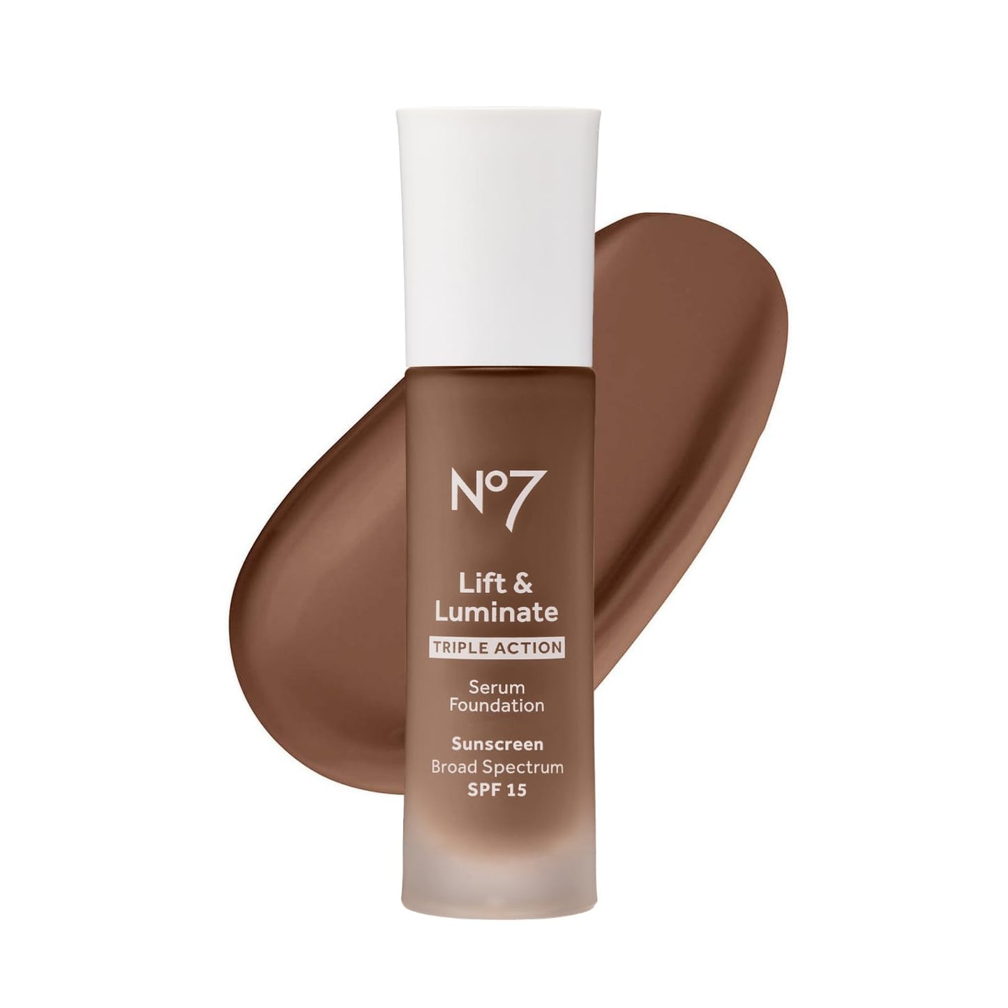 Lift & Luminate Triple Action Serum Foundation - Warm Ivory - Liquid Foundation Makeup with SPF 15 for Dewy, Glowy Base - Radiant Serum Foundation for Mature Skin (30Ml)