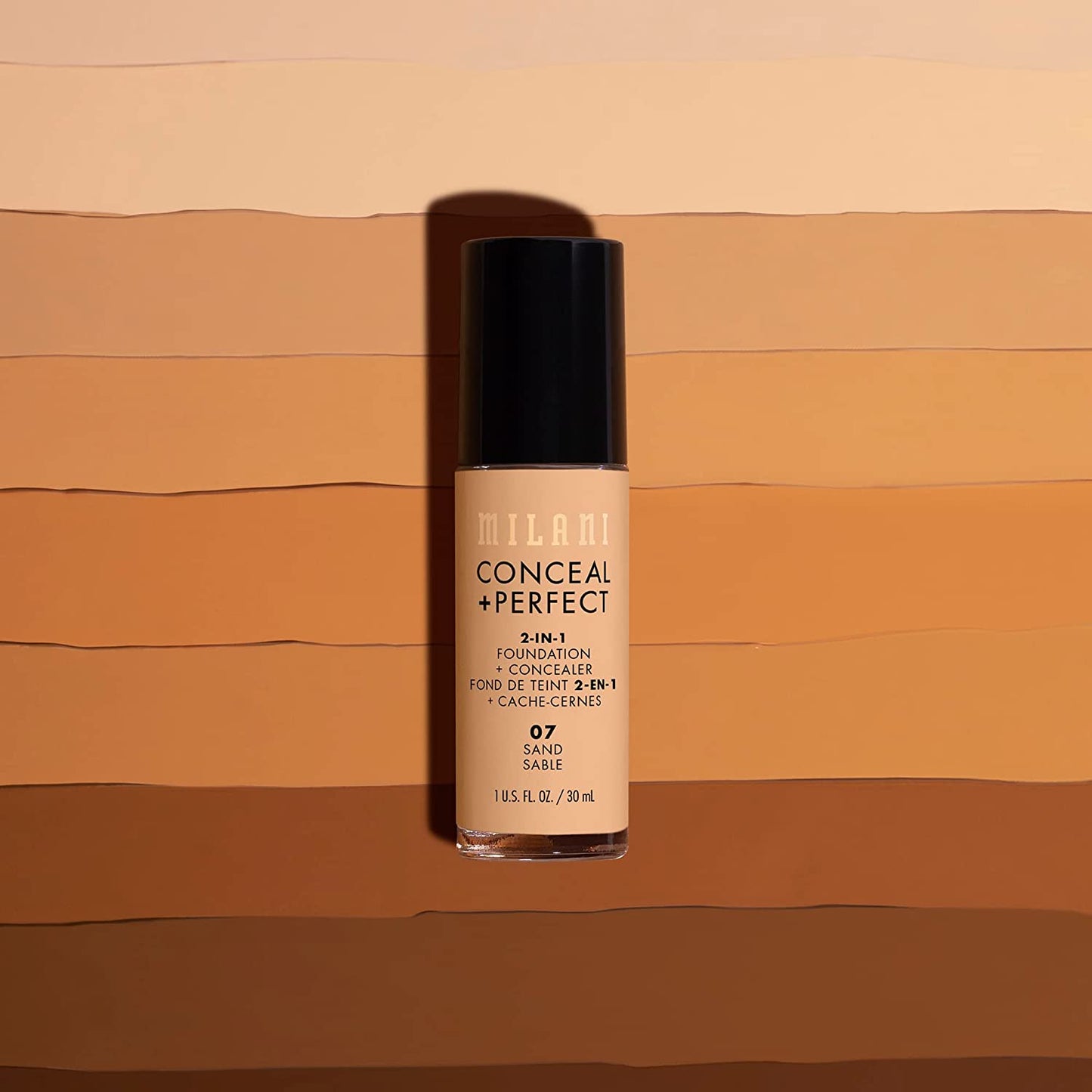 Conceal + Perfect 2-In-1 Foundation + Concealer for a Flawless Complexion, under Eye Corrector, Cover Redness and Imperfections, Waterproof and Sweatproof - Natural Beige
