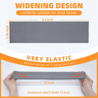 8PCS Summer-Exclusive Non Slip Sports Elastic Soft Running Fashion Headbands Absorb Sweat for Women & Men Working Out, Travel